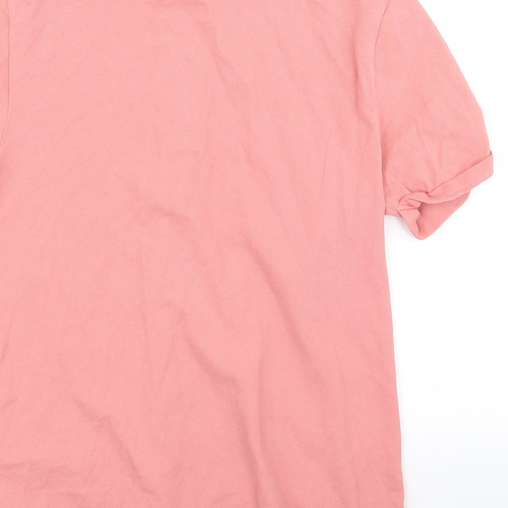 river islan Mens Pink    Polo Size M