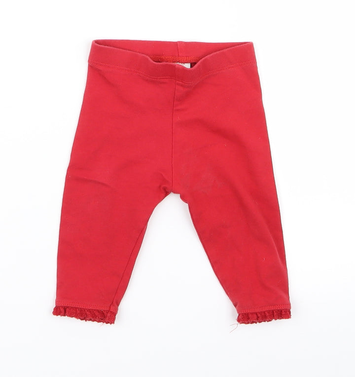 NEXT Baby Red   Tunic Jumper Size 3-6 Months