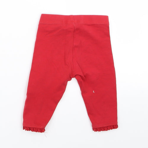 NEXT Baby Red   Tunic Jumper Size 3-6 Months