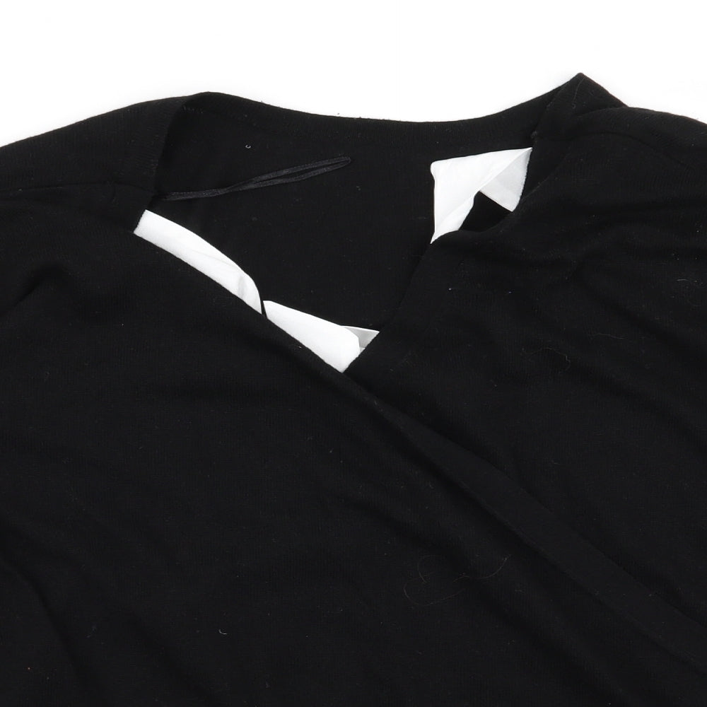 TU Womens Black   Cardigan Jumper Size 12