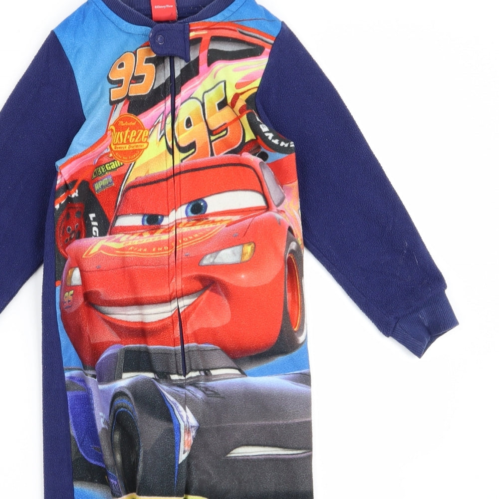 Disney Boys Blue    Bodysuit Size 2 Years  - cars