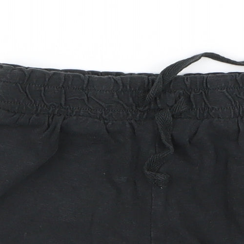 TU Girls Black   Hot Pants Shorts Size 3 Years