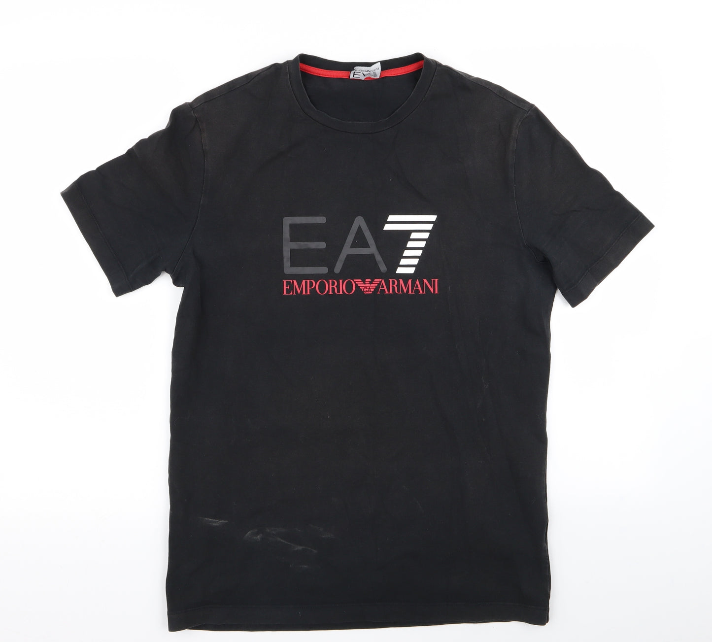ARMANI Mens Black    T-Shirt Size M