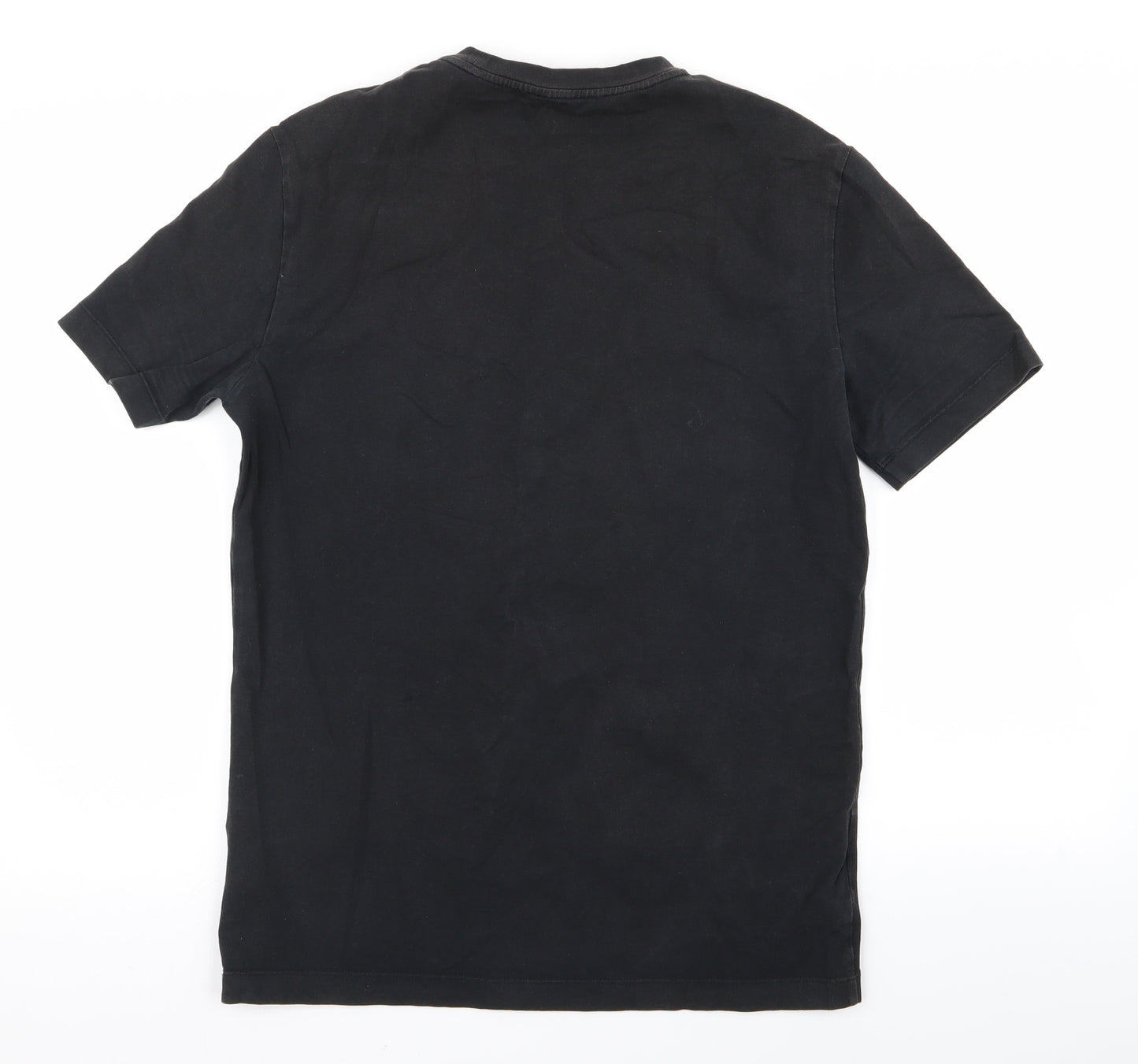 ARMANI Mens Black    T-Shirt Size M