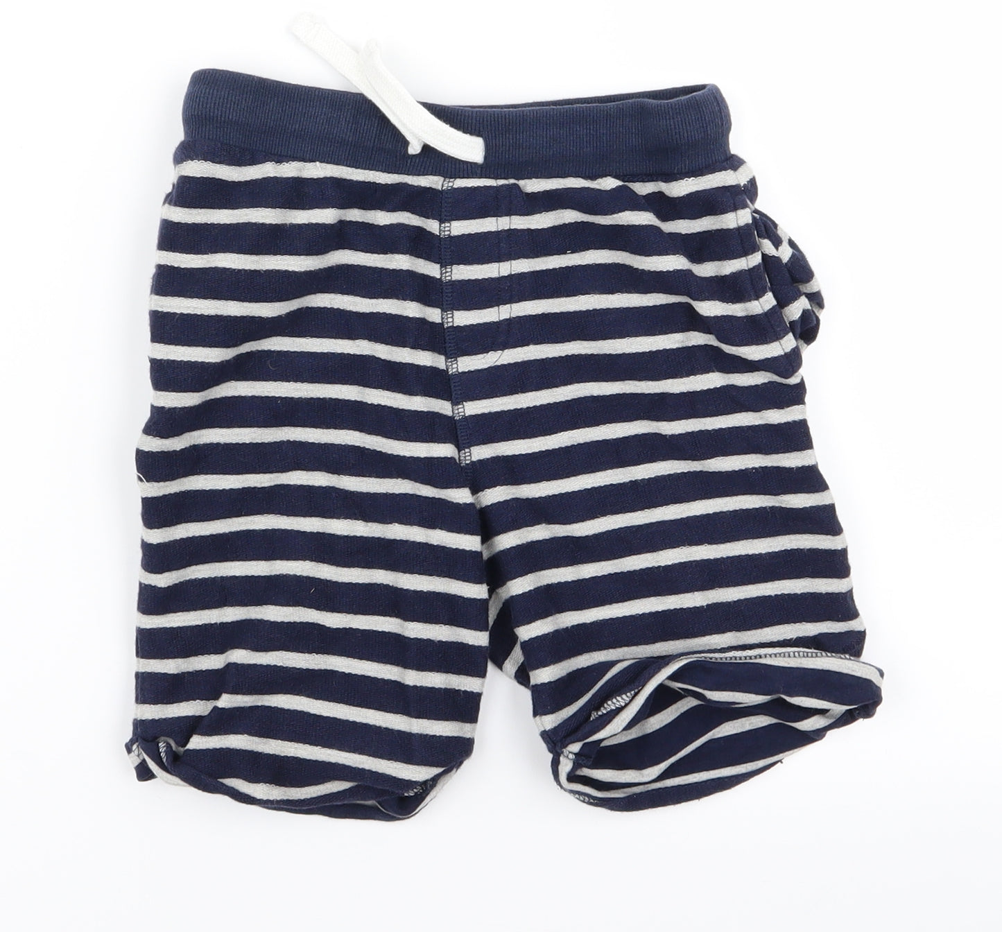 Primark Mens Blue Striped  Sweat Shorts Size 50