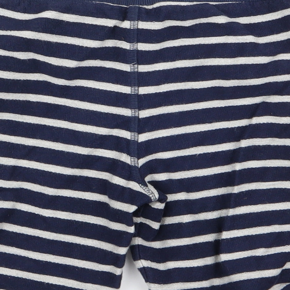 Primark Mens Blue Striped  Sweat Shorts Size 50