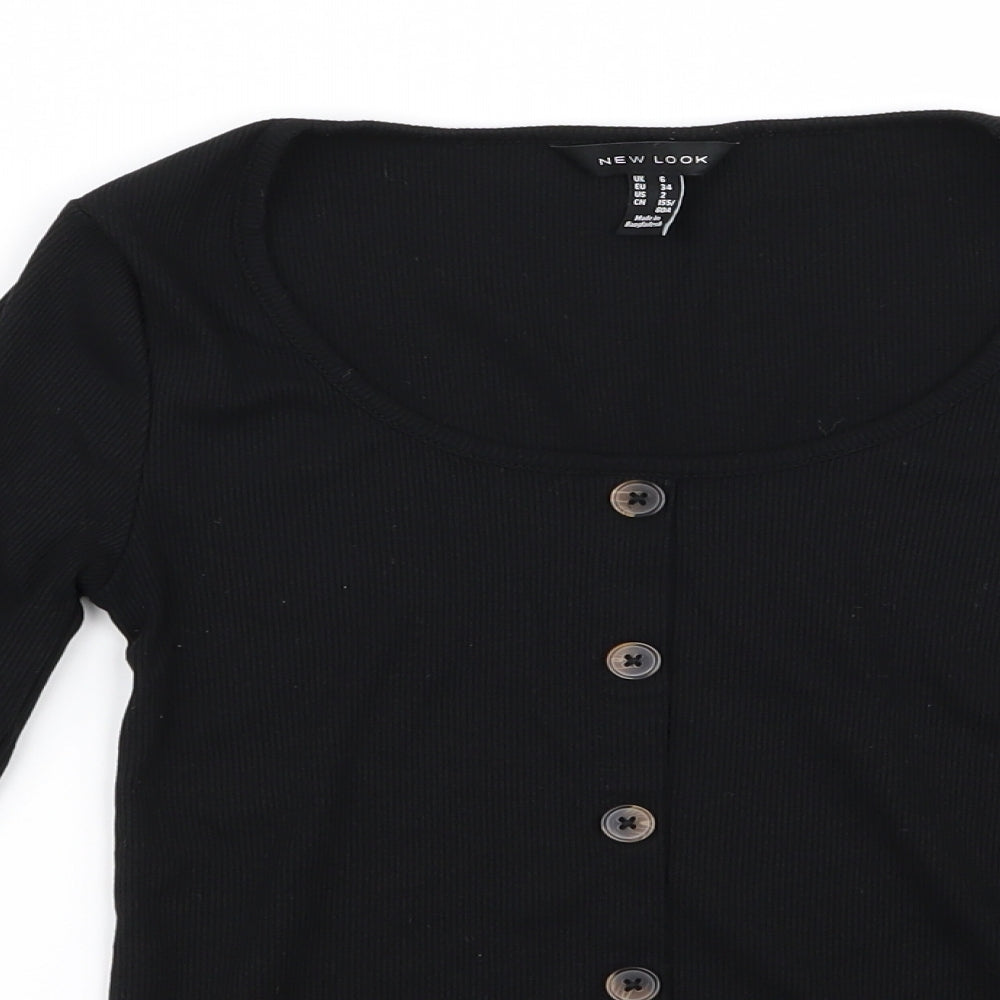 NEXT Womens Black   Cardigan Jumper Size 6