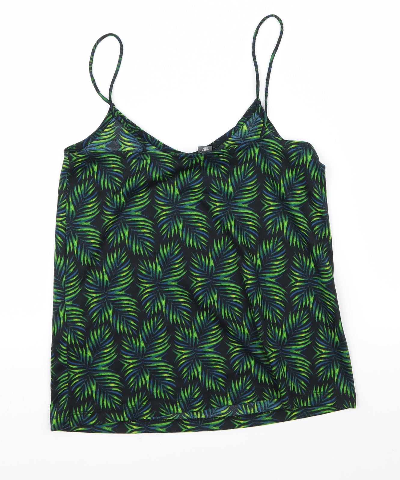 Primark Womens Green Floral  Basic Blouse Size 6