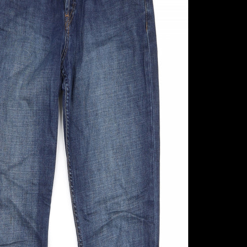 tommy jeans Mens Blue  Rayon Bootcut Jeans Size 32 L31 in