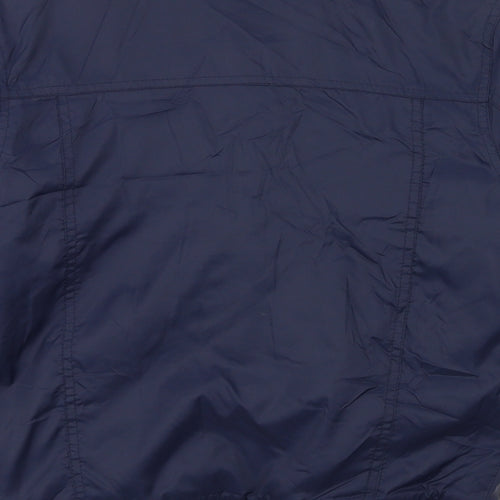 M&Co Boys Blue   Bomber Jacket Coat