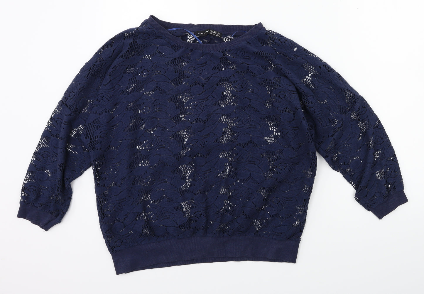 Atmoaphere Womens Blue   Pullover Jumper Size 12