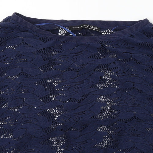 Atmoaphere Womens Blue   Pullover Jumper Size 12