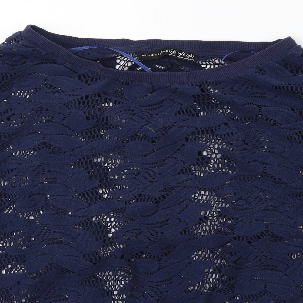 Atmoaphere Womens Blue   Pullover Jumper Size 12