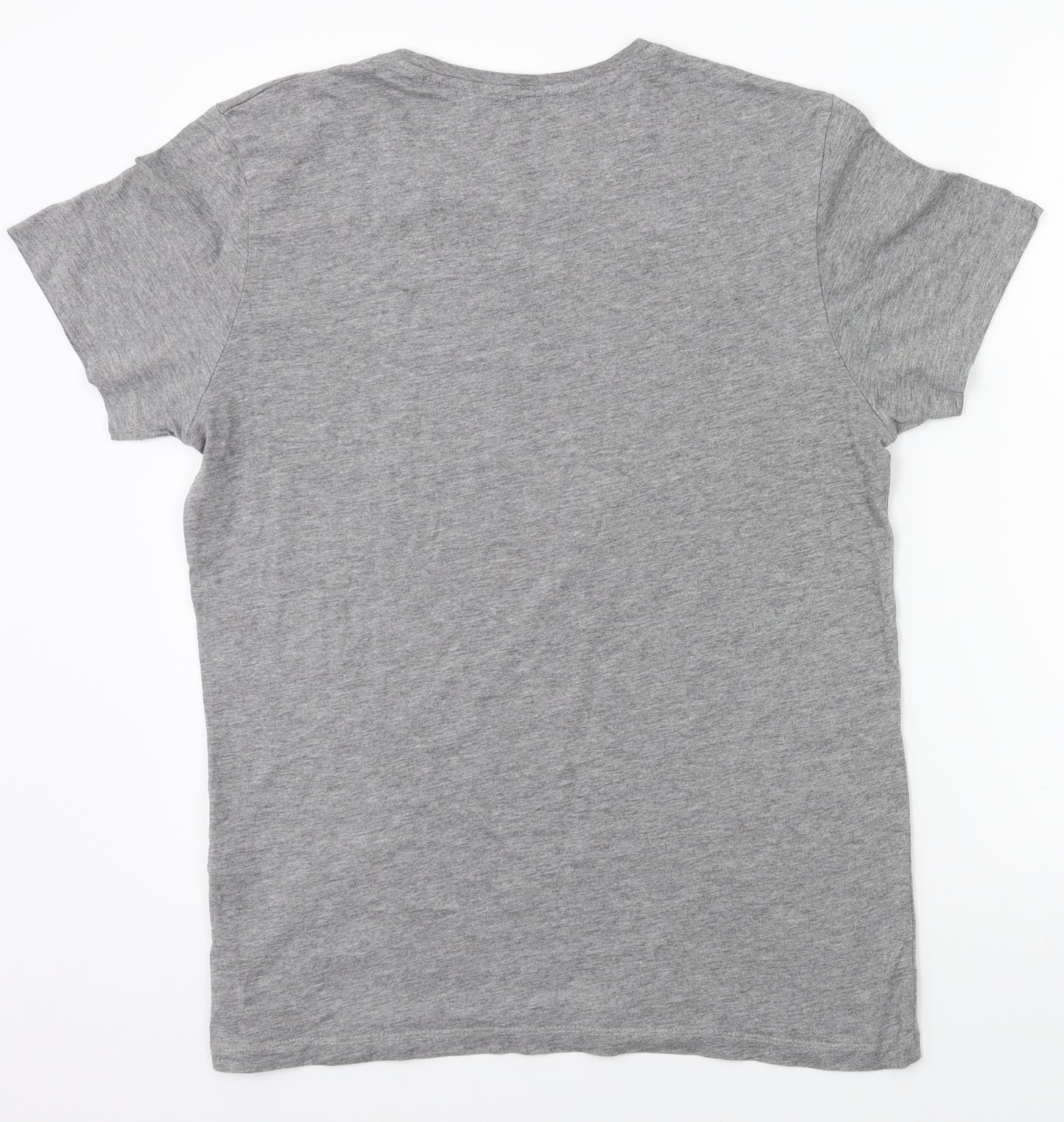 JACK & JONES Mens Grey    T-Shirt Size S