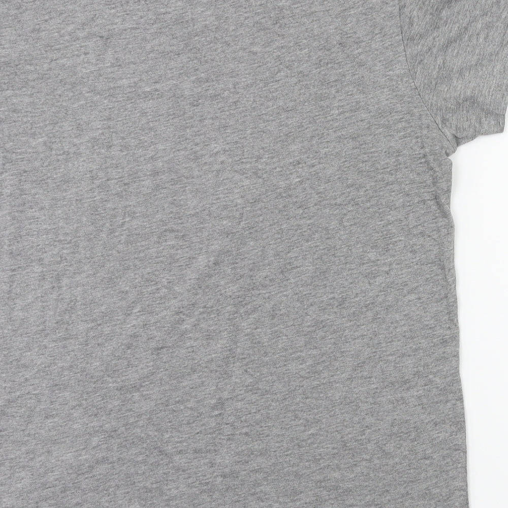 JACK & JONES Mens Grey    T-Shirt Size S