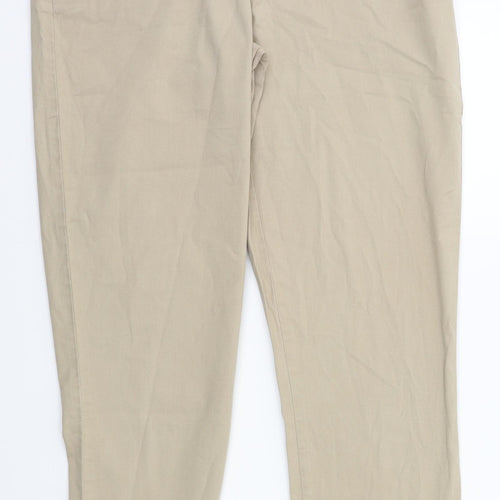 Laura Ashley Womens Beige   Chino Trousers Size 12
