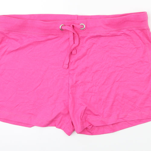 It's a Beach life Womens Pink   Hot Pants Shorts Size 12