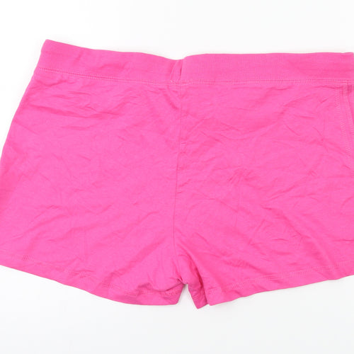 It's a Beach life Womens Pink   Hot Pants Shorts Size 12