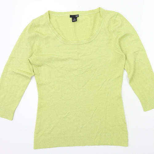 H&M Womens Green   Pullover Jumper Size M