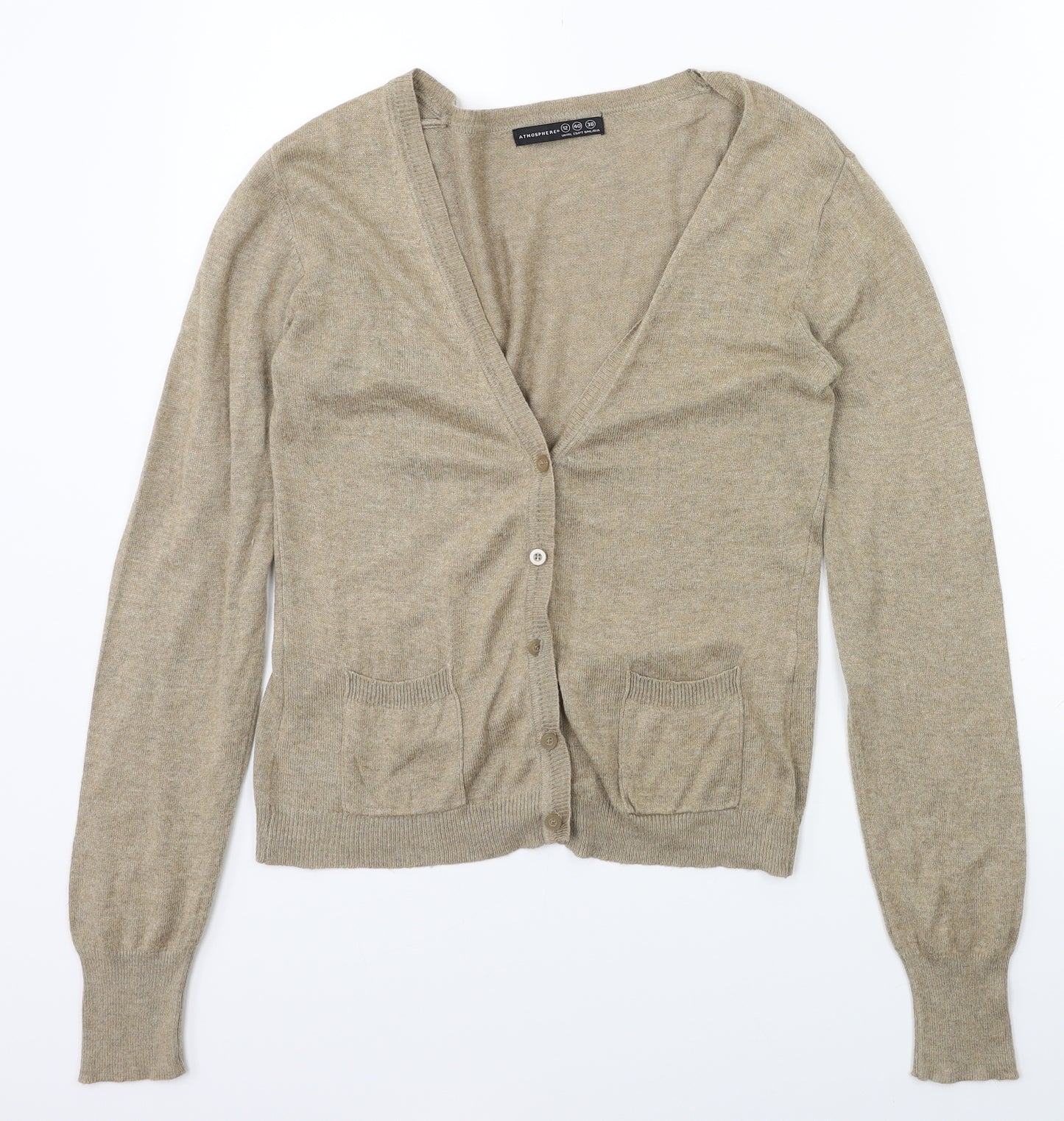 Atmoshpere Womens Beige   Cardigan Jumper Size 12
