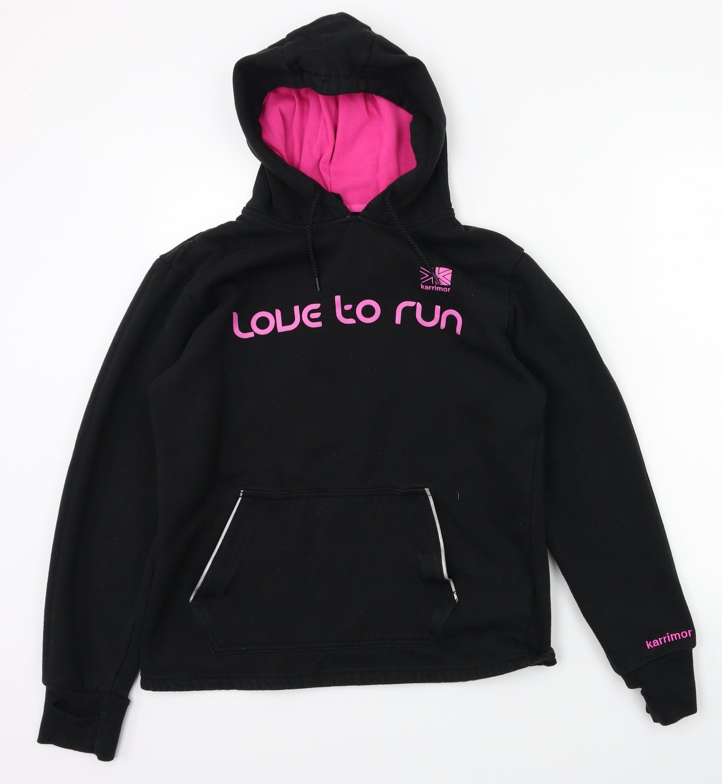 Karrimor Womens Black   Pullover Hoodie Size 14  - Love to Run
