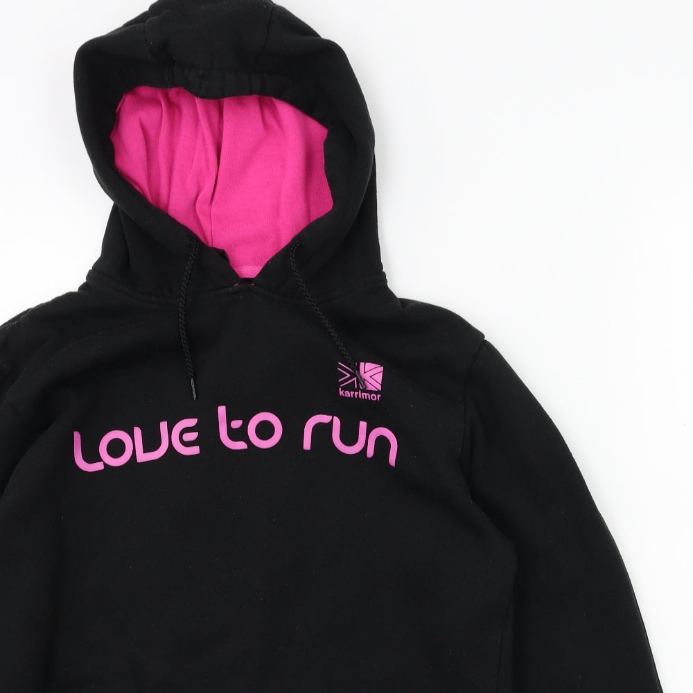 Karrimor Womens Black   Pullover Hoodie Size 14  - Love to Run