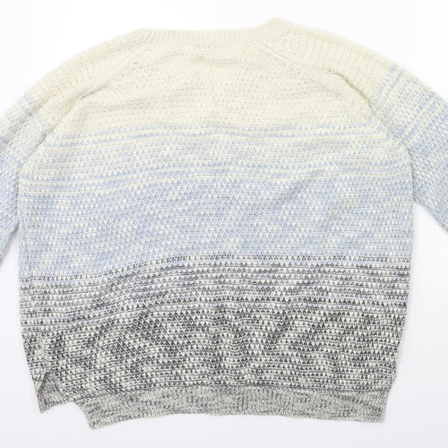 Warehouse Womens Blue   Pullover Jumper Size 12