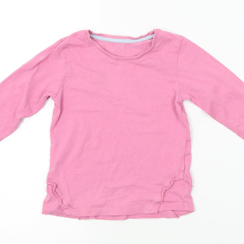 Matalan Girls Pink   Basic T-Shirt Size 3-4 Years