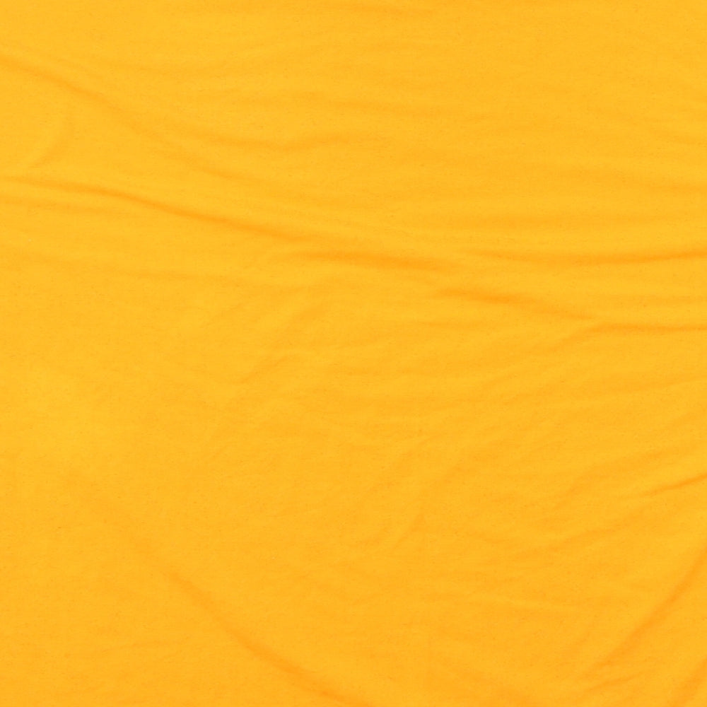 SheIn Mens Orange    T-Shirt Size S  - oversized, lightning