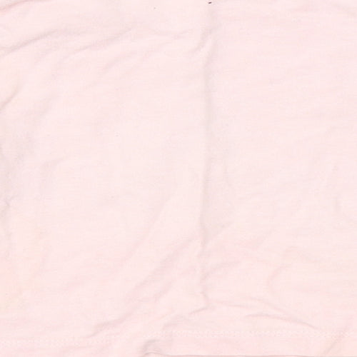 peacock Girls Pink   Basic T-Shirt Size 18-24 Months  - animal