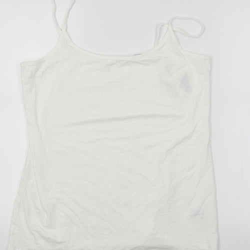 NEXT Womens White   Camisole Tank Size 20