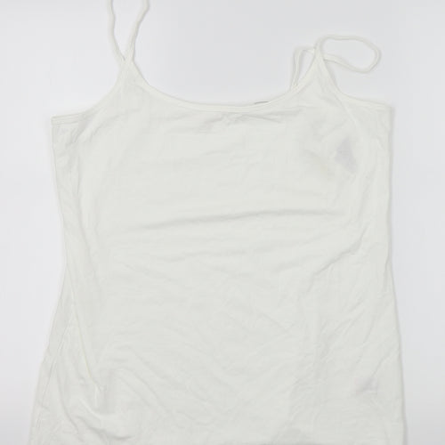 NEXT Womens White   Camisole Tank Size 20