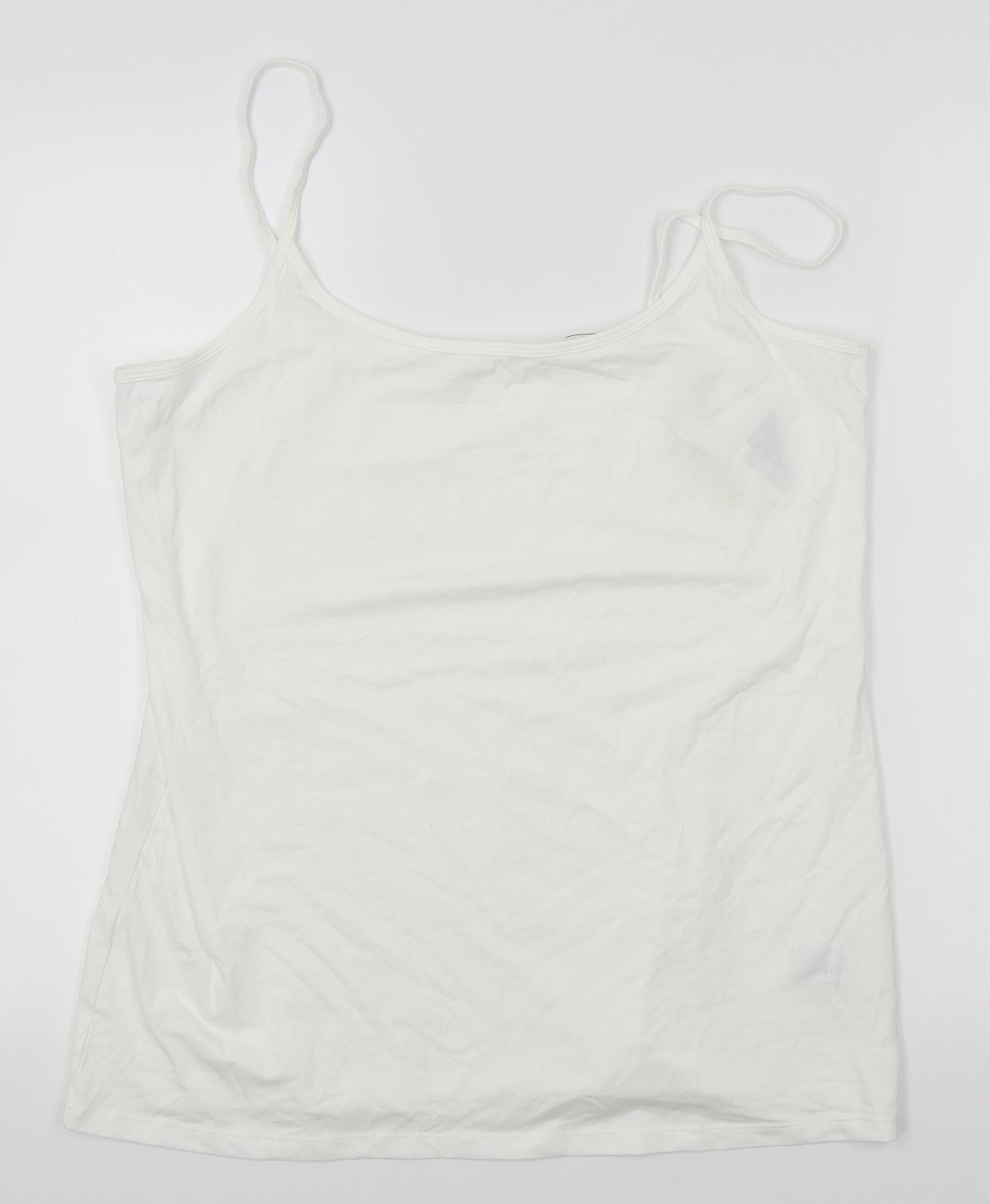 NEXT Womens White   Camisole Tank Size 20