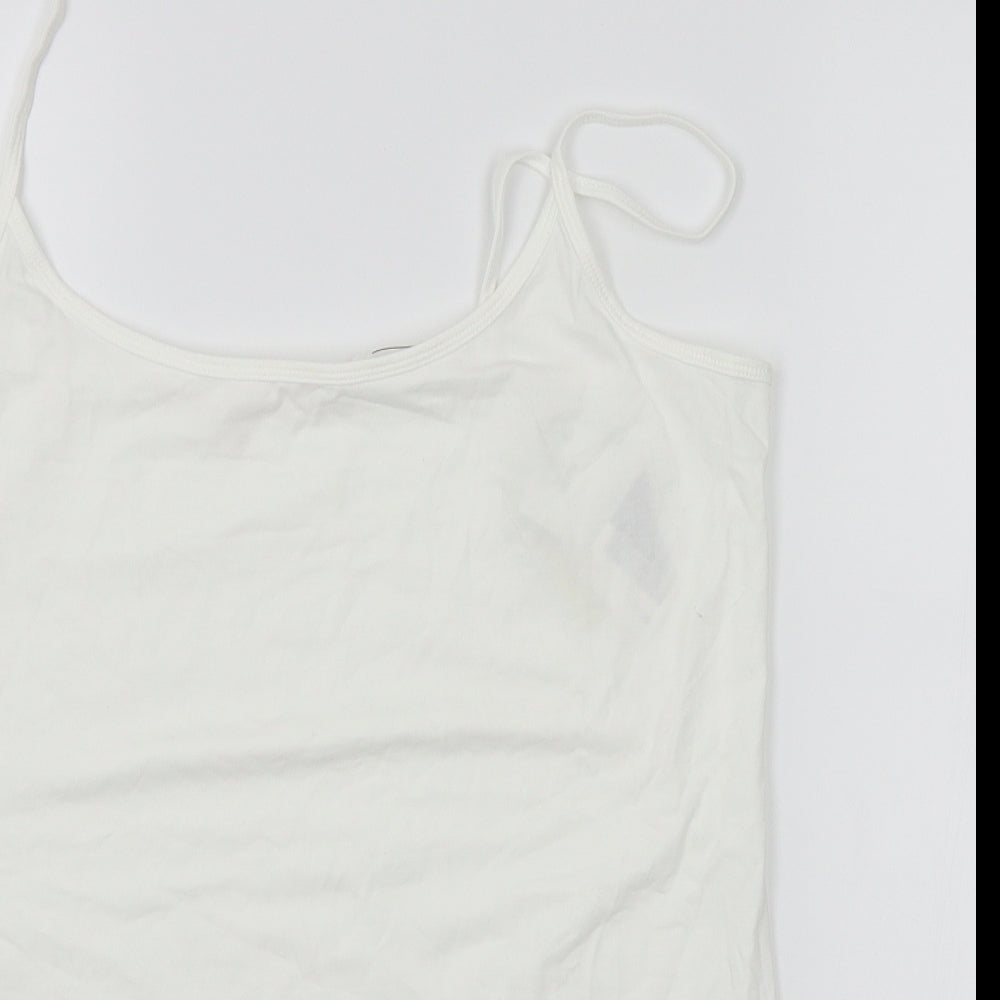 NEXT Womens White   Camisole Tank Size 20