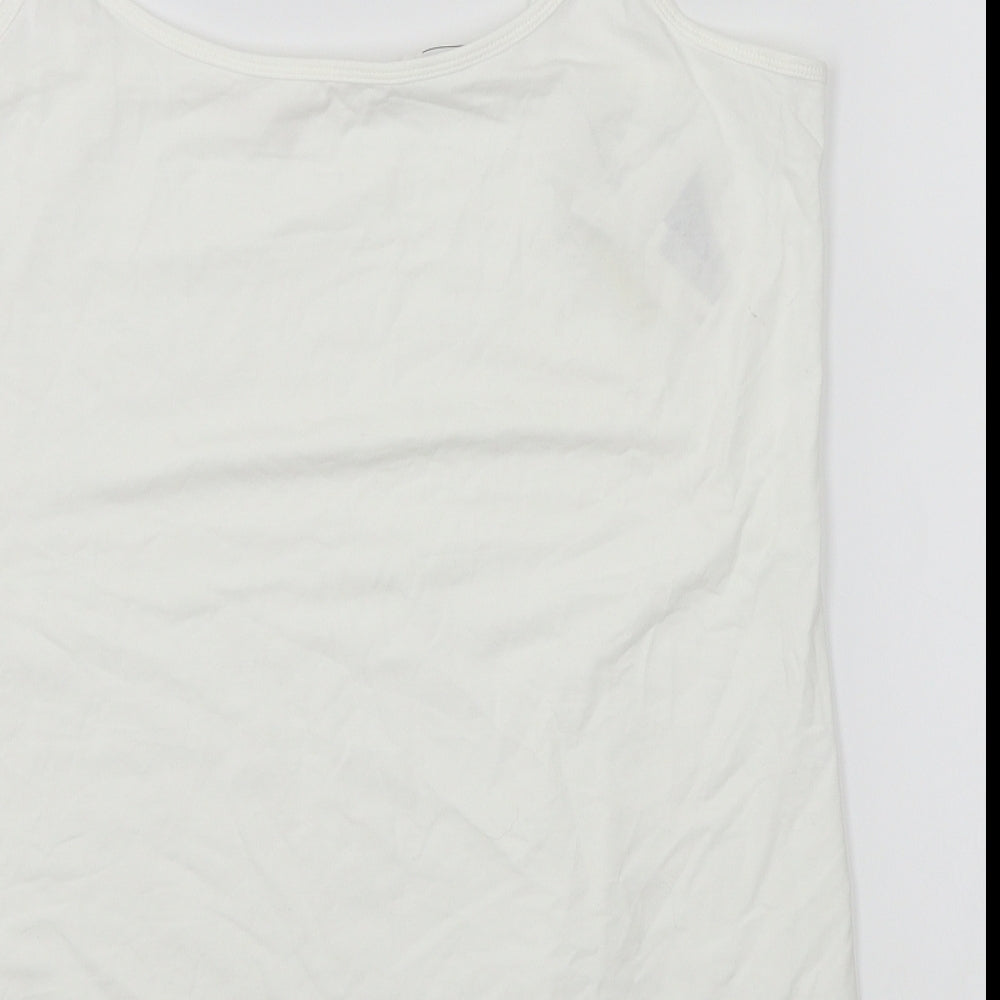 NEXT Womens White   Camisole Tank Size 20