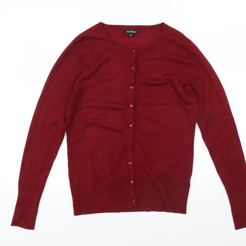 New Look Womens Red   Pullover Jumper Size XS