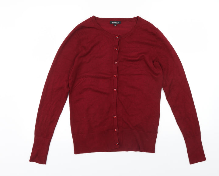 New Look Womens Red   Pullover Jumper Size XS