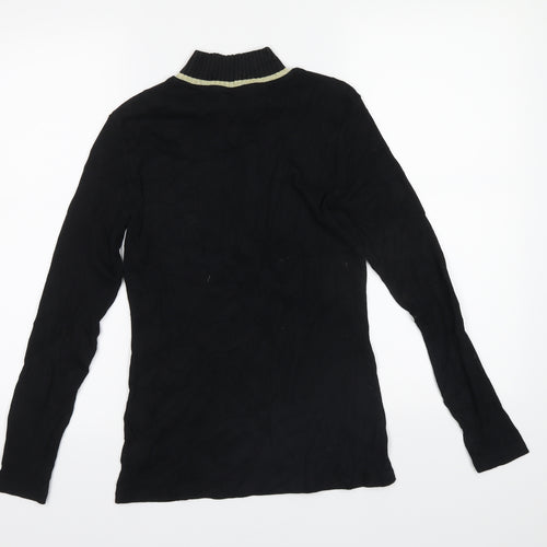 F&F Womens Black   Pullover Jumper Size 10