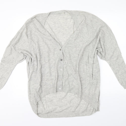 Whistles Womens Grey   Cardigan Jumper Size L