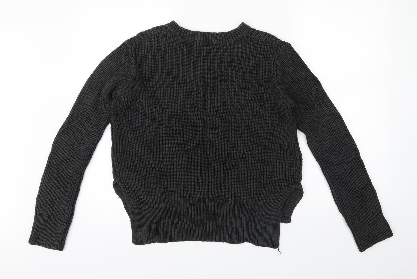 H&M Womens Black   Pullover Jumper Size S
