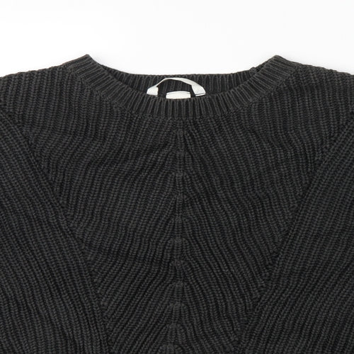 H&M Womens Black   Pullover Jumper Size S