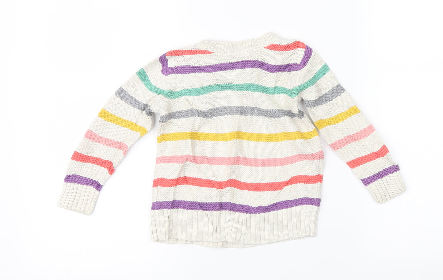 Baby Gap Baby Multicoloured Striped  Pullover Jumper Size 18-24 Months