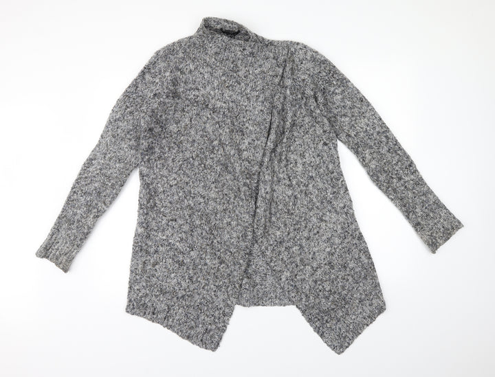 Atmosphere Womens Grey Wrap Jumper Size 8
