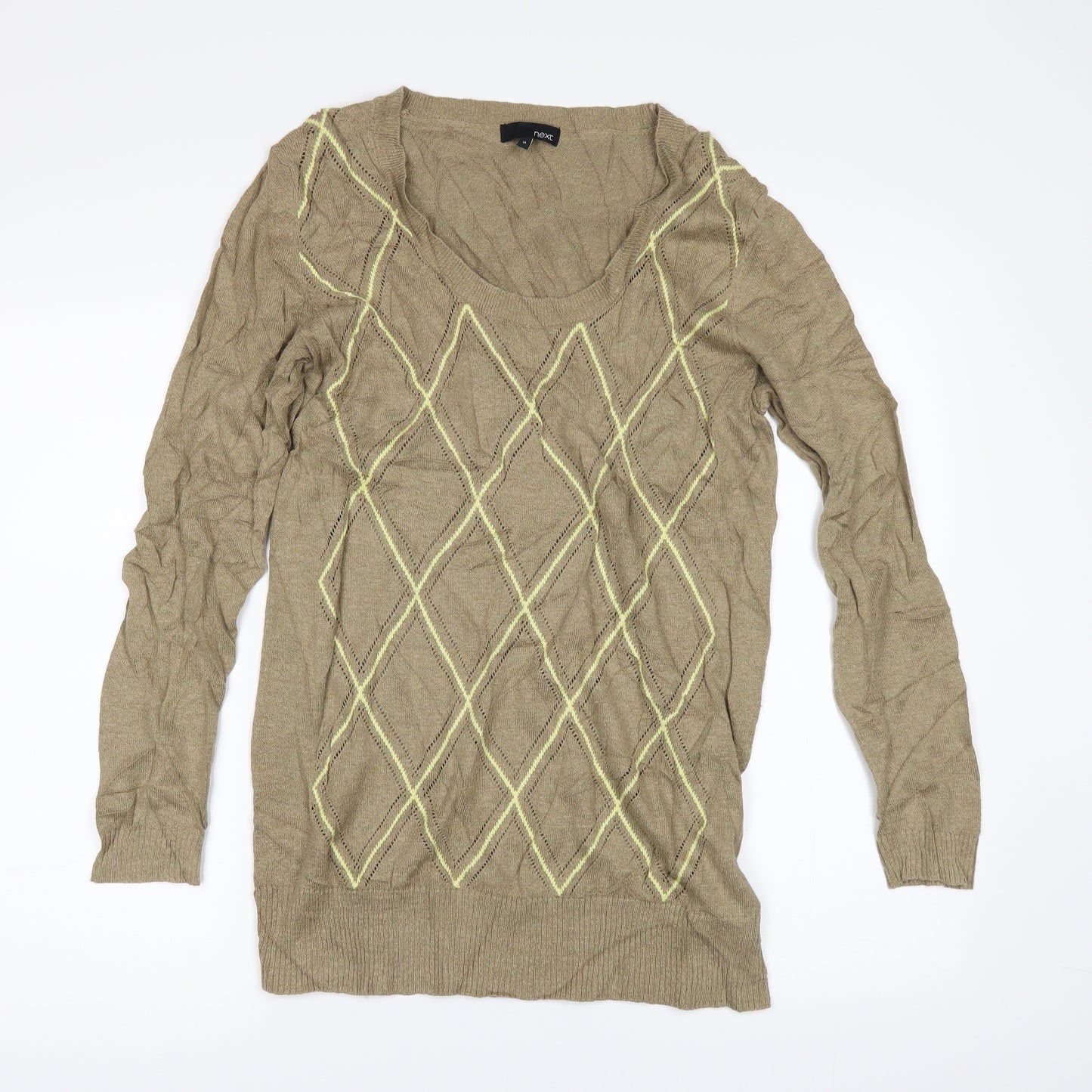 NEXT Womens Beige   Pullover Jumper Size 14