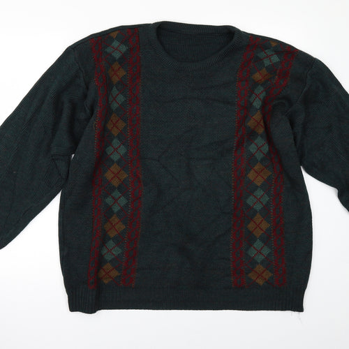 Preworn Mens Green   Pullover Jumper Size XL