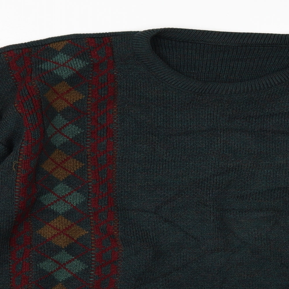 Preworn Mens Green   Pullover Jumper Size XL