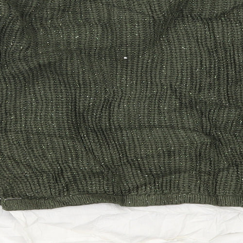Marks and Spencer Girls Green   Pullover Jumper Size 6-7 Years  - shirt bottom
