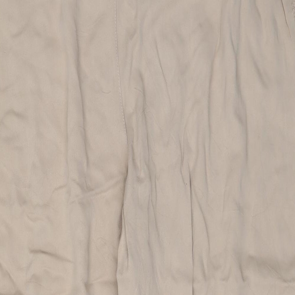 Papaya` Womens Beige   Cropped Trousers Size 16 L22 in