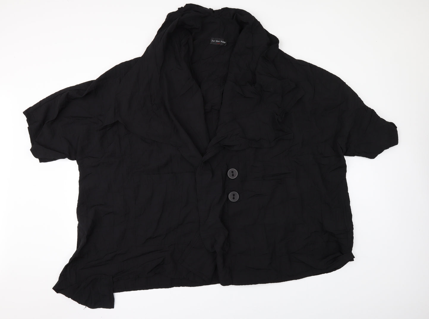 Jean-marc-philipe Womens Black   Jacket  Size 8