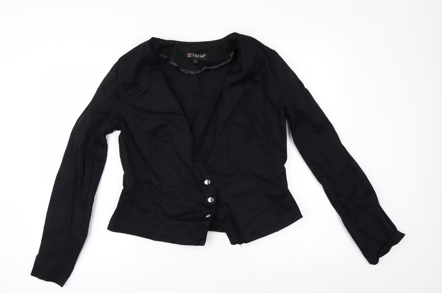 Tsega Womens Black   Jacket  Size 14